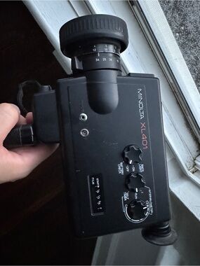 XL401 Minolta Black Vintage Camera